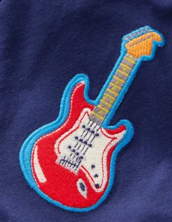 T-shirt à manches longues et écussons