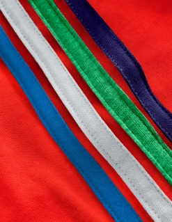 T-shirt à manches raglan motif arc-en-ciel