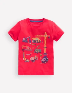 T-shirt à super surpiqûres