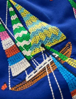 T-shirt à super surpiqûres