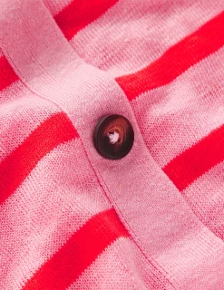 T-shirt boutonné Agnes en lin