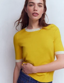 T-shirt col rond Emilia en coton