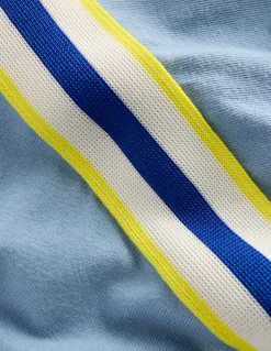 T-shirt décontracté à bande arc-en-ciel