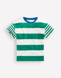 T-shirt décontracté à motif pêle-mêle