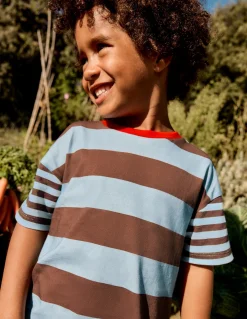 T-shirt décontracté à motif pêle-mêle