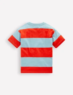 T-shirt décontracté brodé