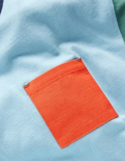 T-shirt décontracté en ripstop à poche