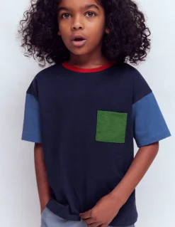 T-shirt décontracté en ripstop à poche