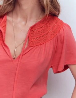 T-shirt Edi à détails