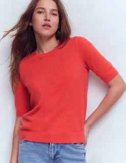 T-shirt Eva en cachemire