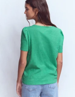 T-shirt flammé Sophie à col V