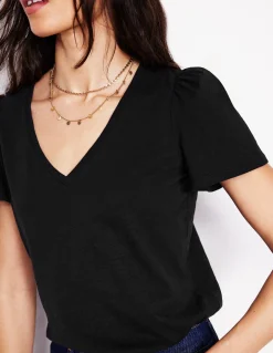 T-shirt flammé Sophie à col V