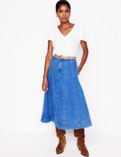 T-shirt flammé Sophie à col V