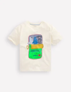 T-shirt graphique délavé