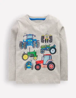 T-shirt imprimé à manches longues