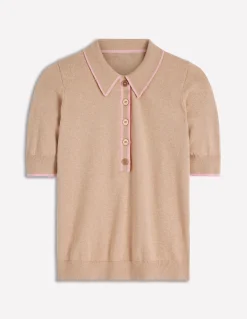 T-shirt Liz à col tunisien