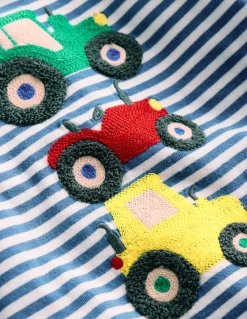 T-shirt manches longues à appliqué