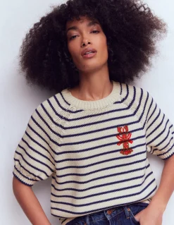 T-shirt Margot à manches bouffantes