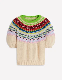 T-shirt Margot à manches bouffantes