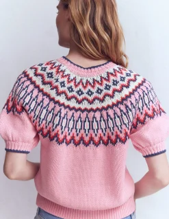 T-shirt Margot à manches bouffantes