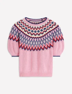 T-shirt Margot à manches bouffantes