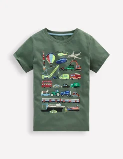 T-shirt phosphorescent