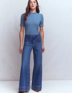 T-shirt volanté ultra-doux