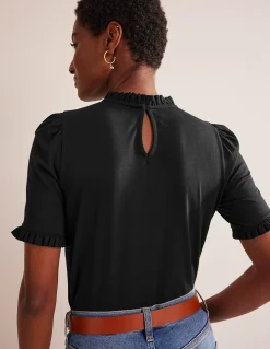 T-shirt volanté ultra-doux