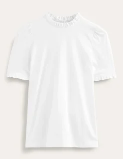 T-shirt volanté ultra-doux