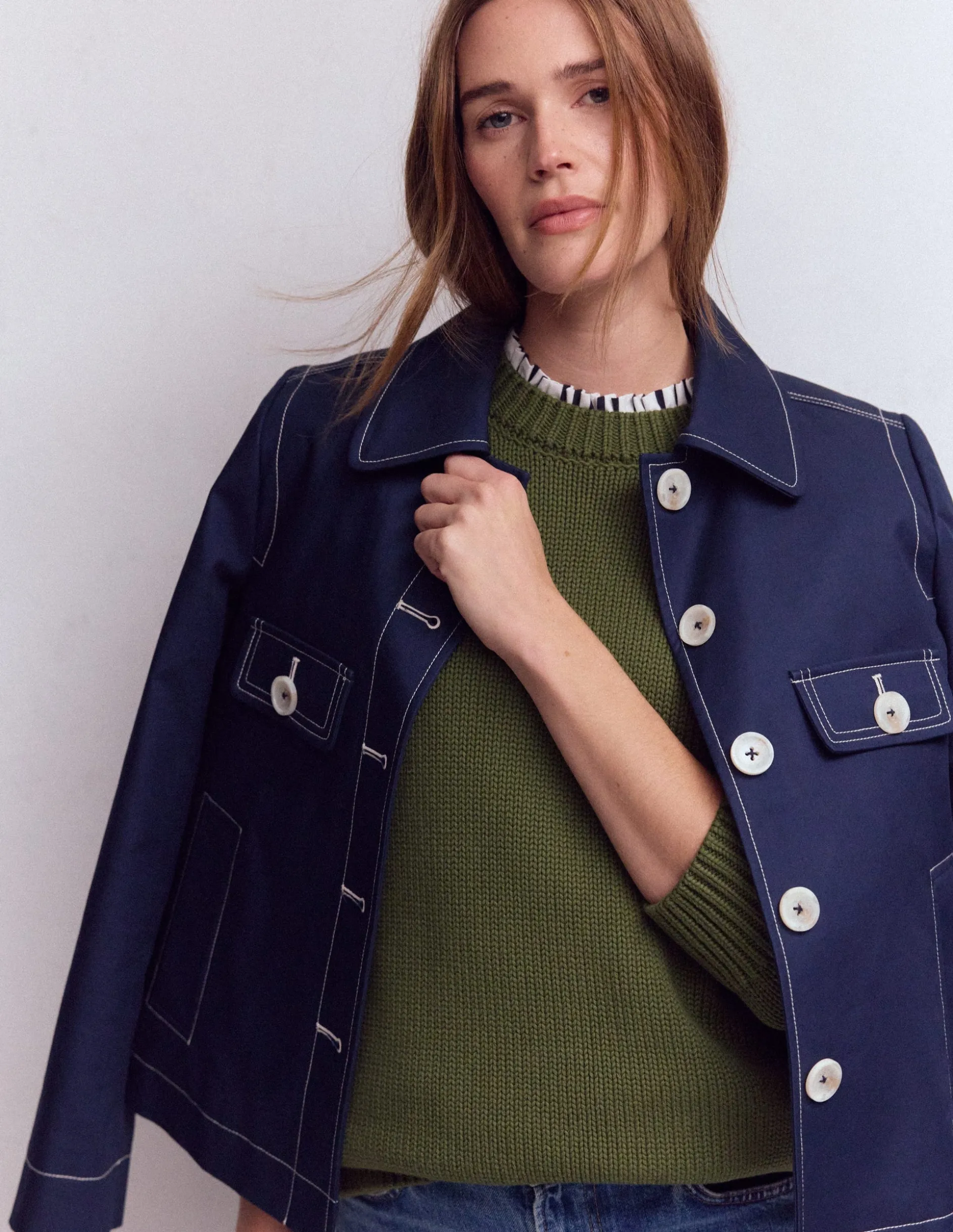 T-shirt volanté ultra-doux