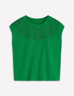 T-shirt Willow à broderie anglaise