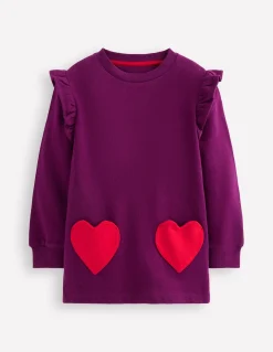 Tunique à poches cœurs