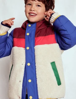 Veste en borg mélangé