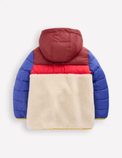 Veste en borg mélangé