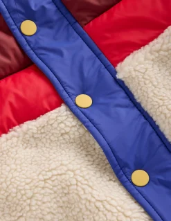 Veste en borg mélangé