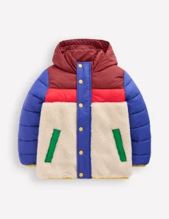 Veste en borg mélangé