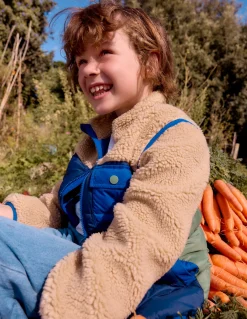 Veste 2-en-1 en borg