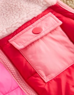 Veste 2-en-1 en borg mélangé