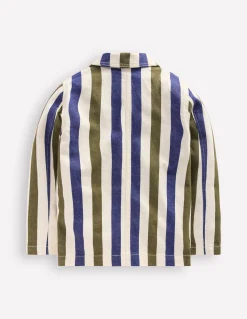 Veste style vêtement de travail en toile